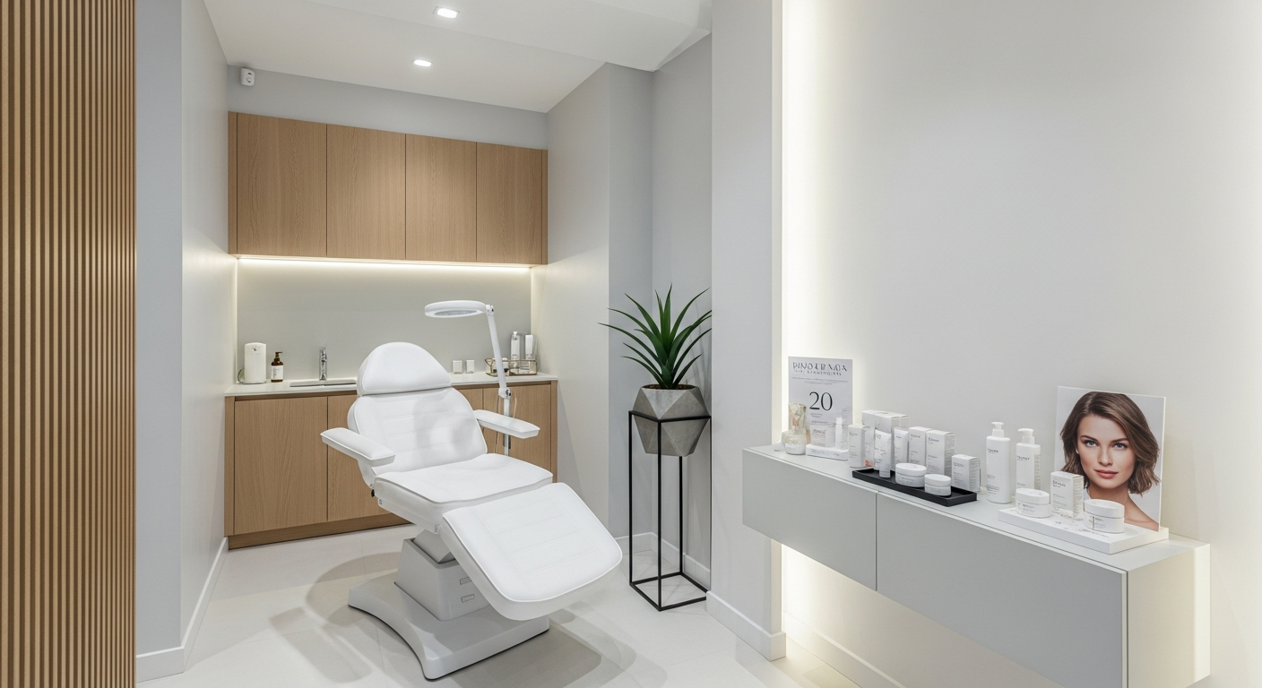 Table de massage accueillante préparée avec des serviettes moelleuses et des bougies parfumées