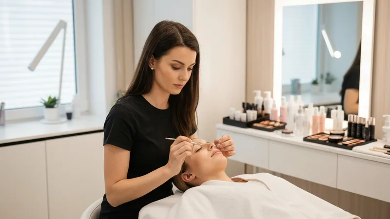 Les services de maquillage professionnel en institut