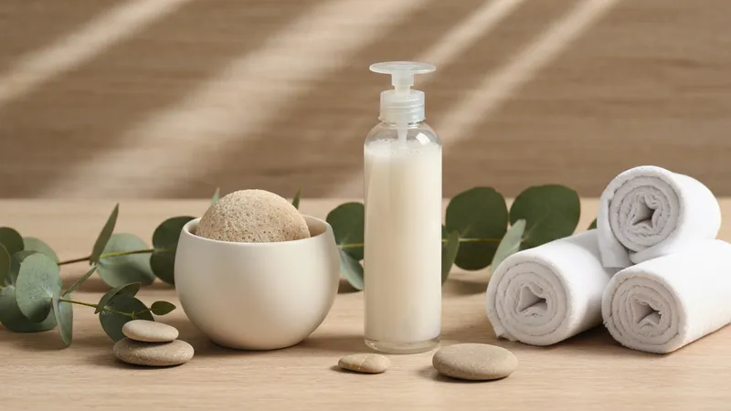 Soins du corps : gommage et hydratation