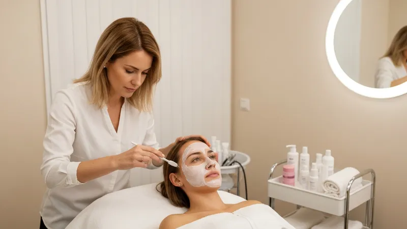 Soins du visage au sein des instituts